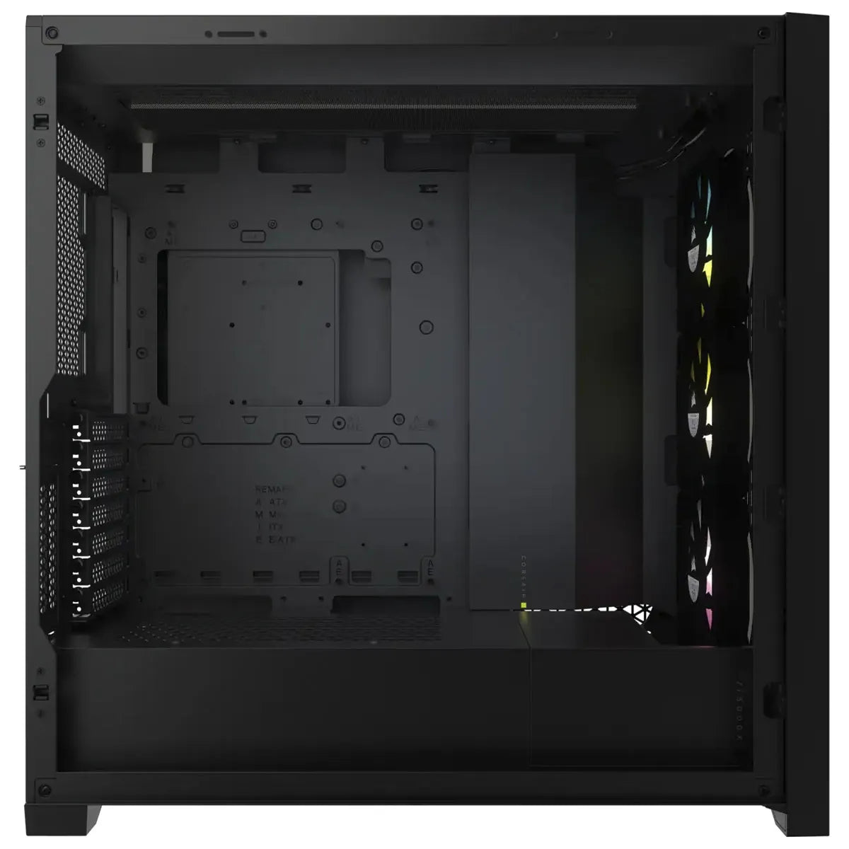 Case CORSAIR ATX 5000X RGB Tempered Glas Mid-Tower Case N-PS Negro