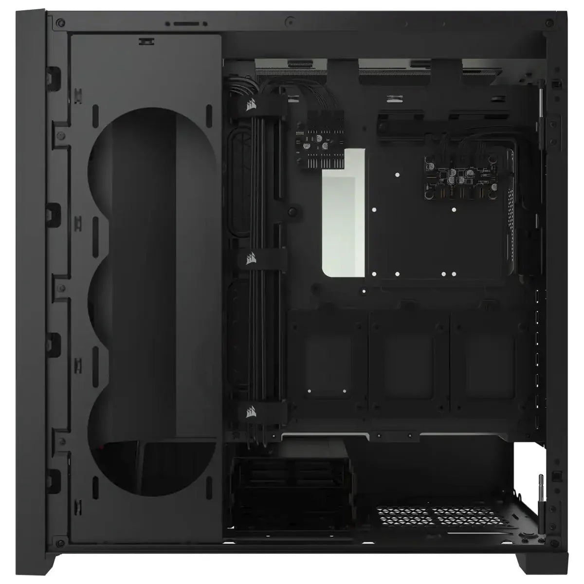 Case CORSAIR ATX 5000X RGB Tempered Glas Mid-Tower Case N-PS Negro