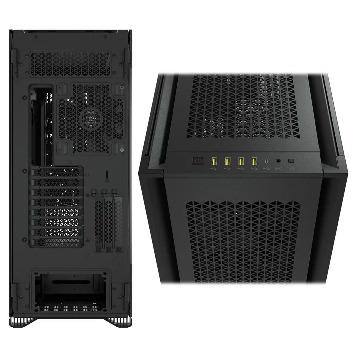 Case CORSAIR ATX 7000D AIRFLOW Tempered Glas Full-Tower Case N-PS 3VEN Negro