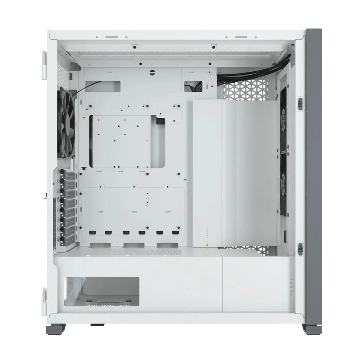 Case CORSAIR ATX 7000D AIRFLOW Tempered Glas Full-Tower Case N-PS 3VEN Blanco