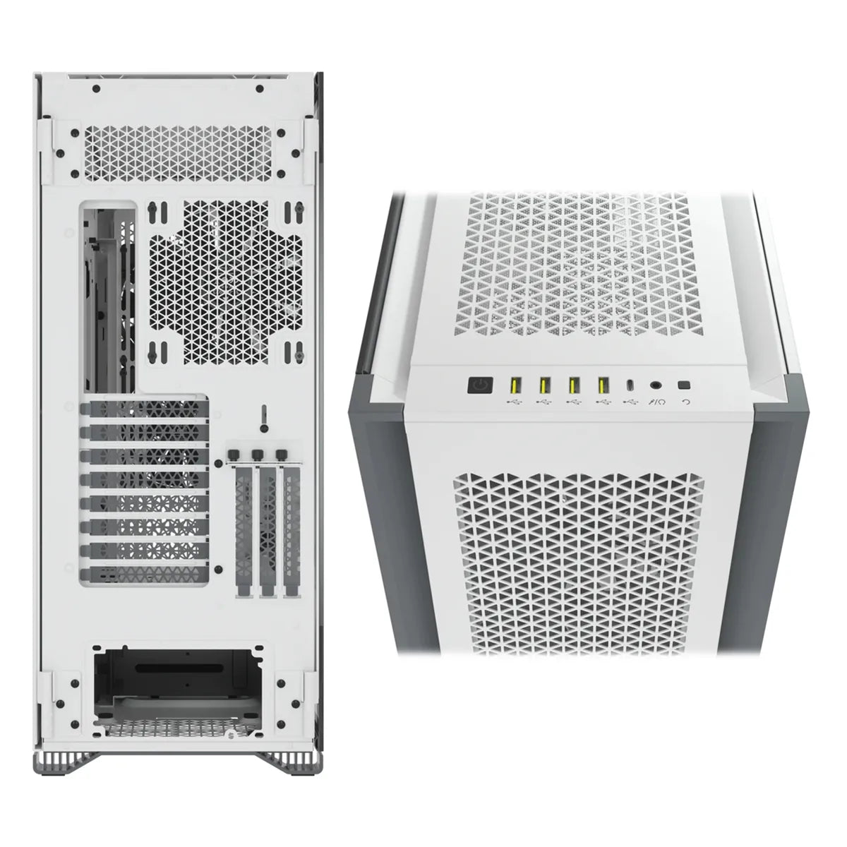 Case CORSAIR ATX 7000D AIRFLOW Tempered Glas Full-Tower Case N-PS 3VEN Blanco