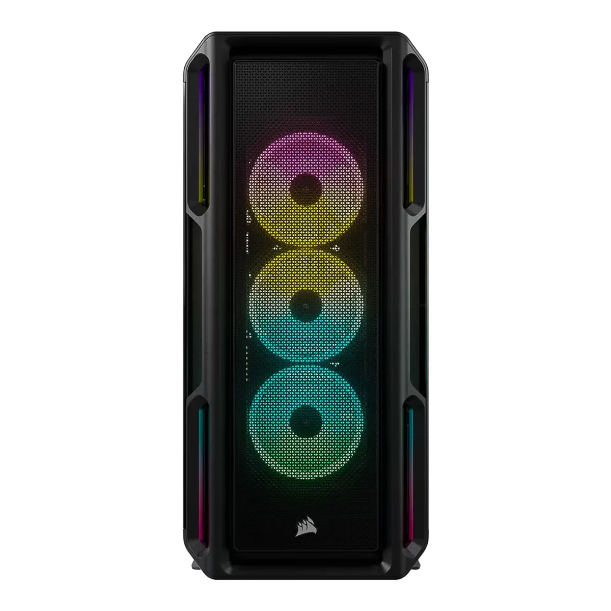Case CORSAIR ATX iCUE 5000T RGB Tempered Glas Mid-Tower Case N-PS 3VEN Negro