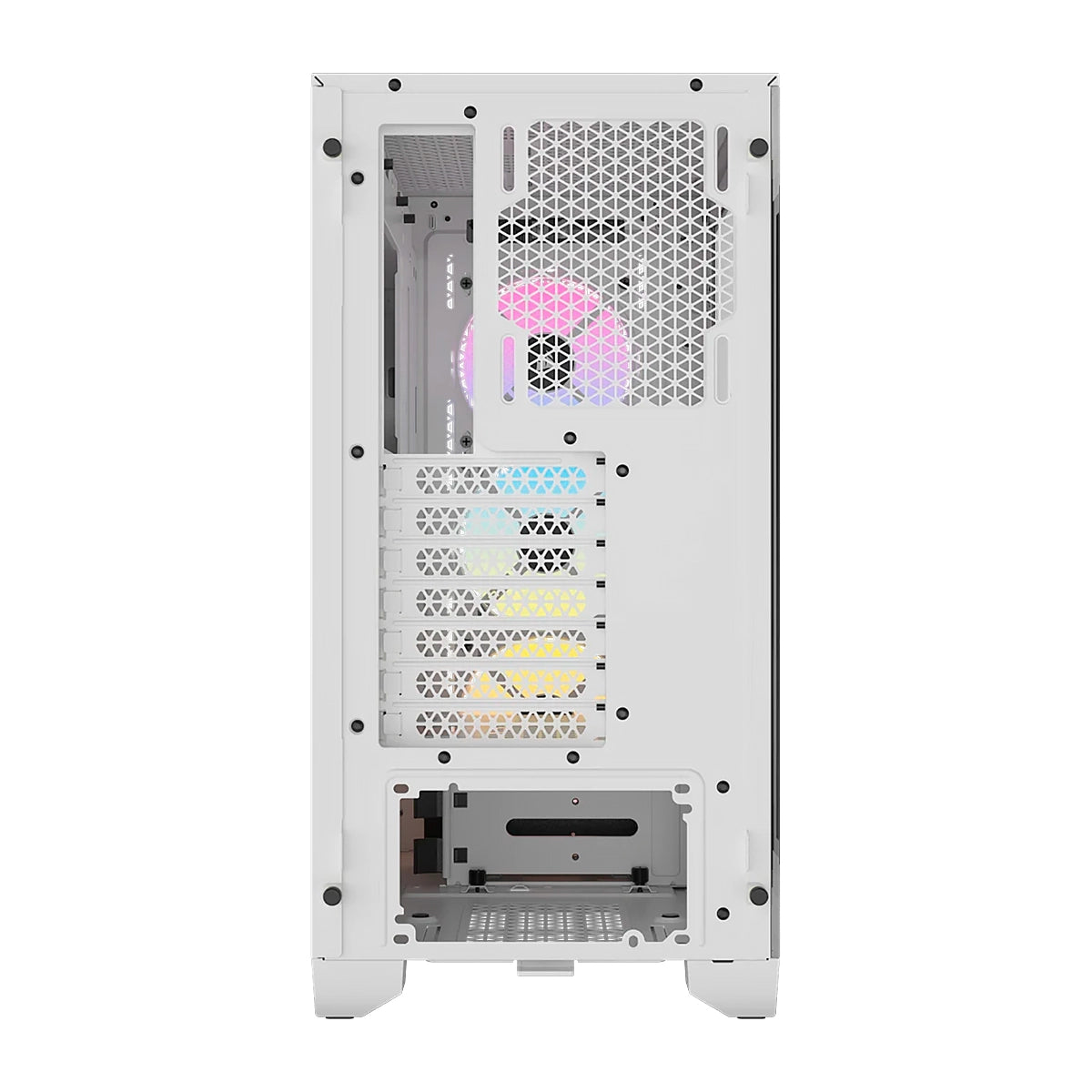 CASE CORSAIR ATX 3000D RGB AIRFLOW TEMPERED GLAS MID-TOWER CASE N-PS 3VEN BLANCO
