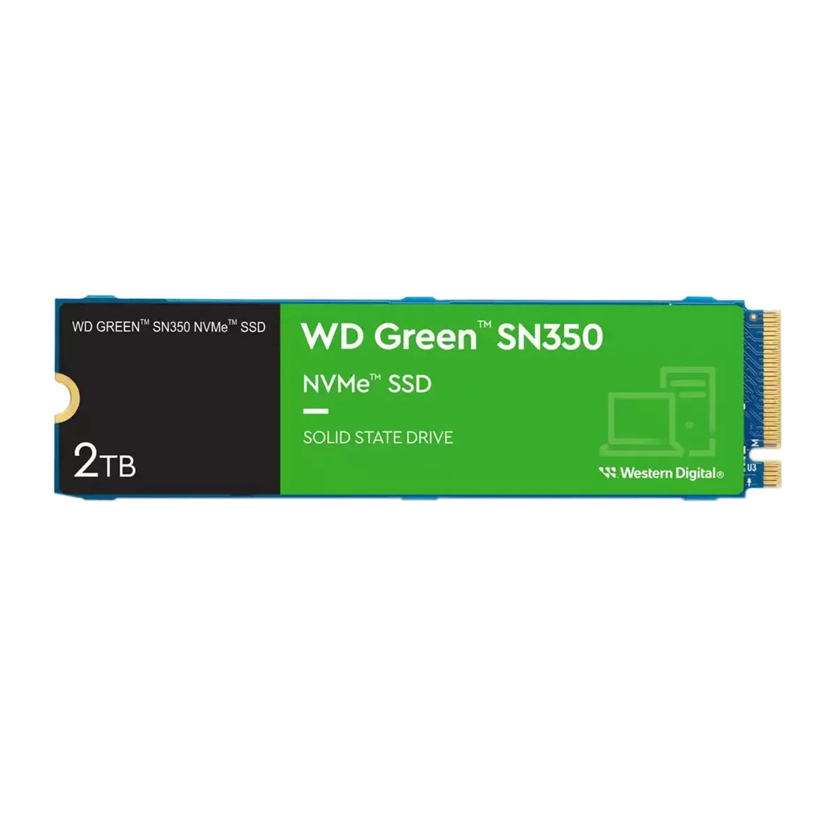 SSD Western Digital M.2 250GB SN350 NVMe Green