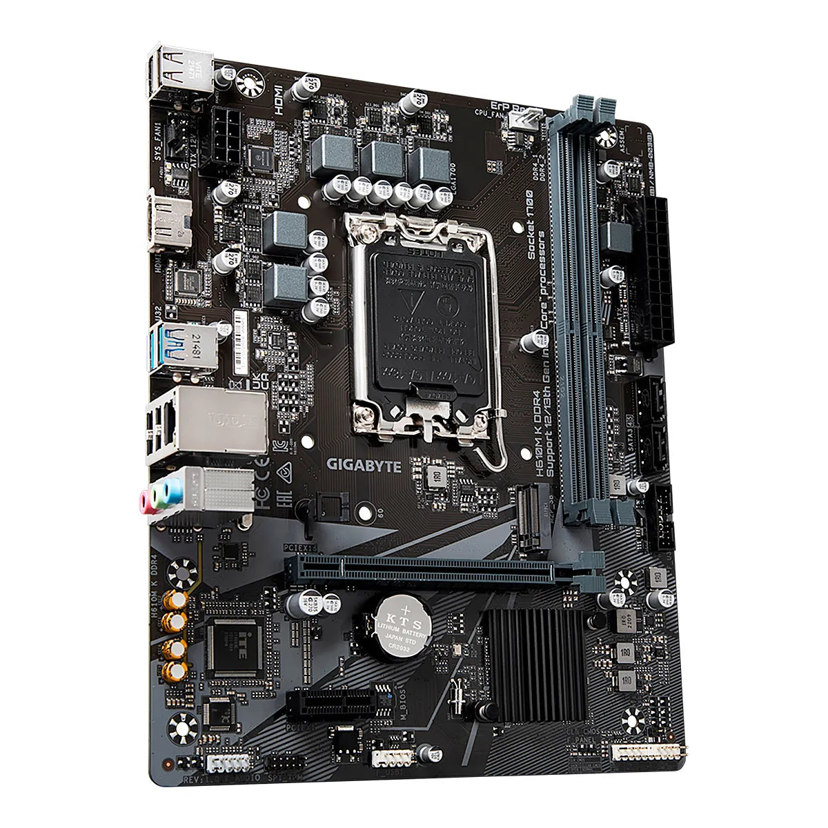 MBO GIGABYTE H610M K 13VA-12VA LGA1700 2XDDR4-3200 HDMI M.2 USB3.2 PCIE4.0 MATX