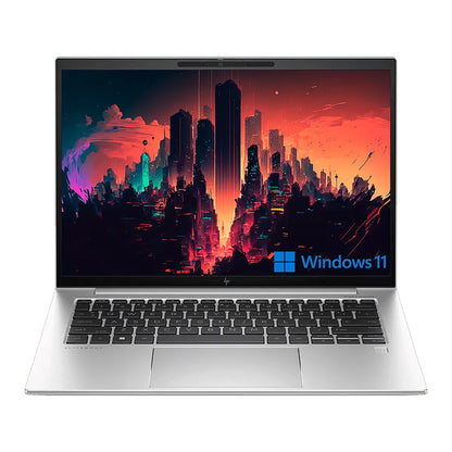 HP ELITEBOOK 840 G10 INTEL I7-1355U 16GB-DDR5 1TB-SSD 14INC. HDMI 2TH-4 2USB-TYPEC W11-PRO SILVER