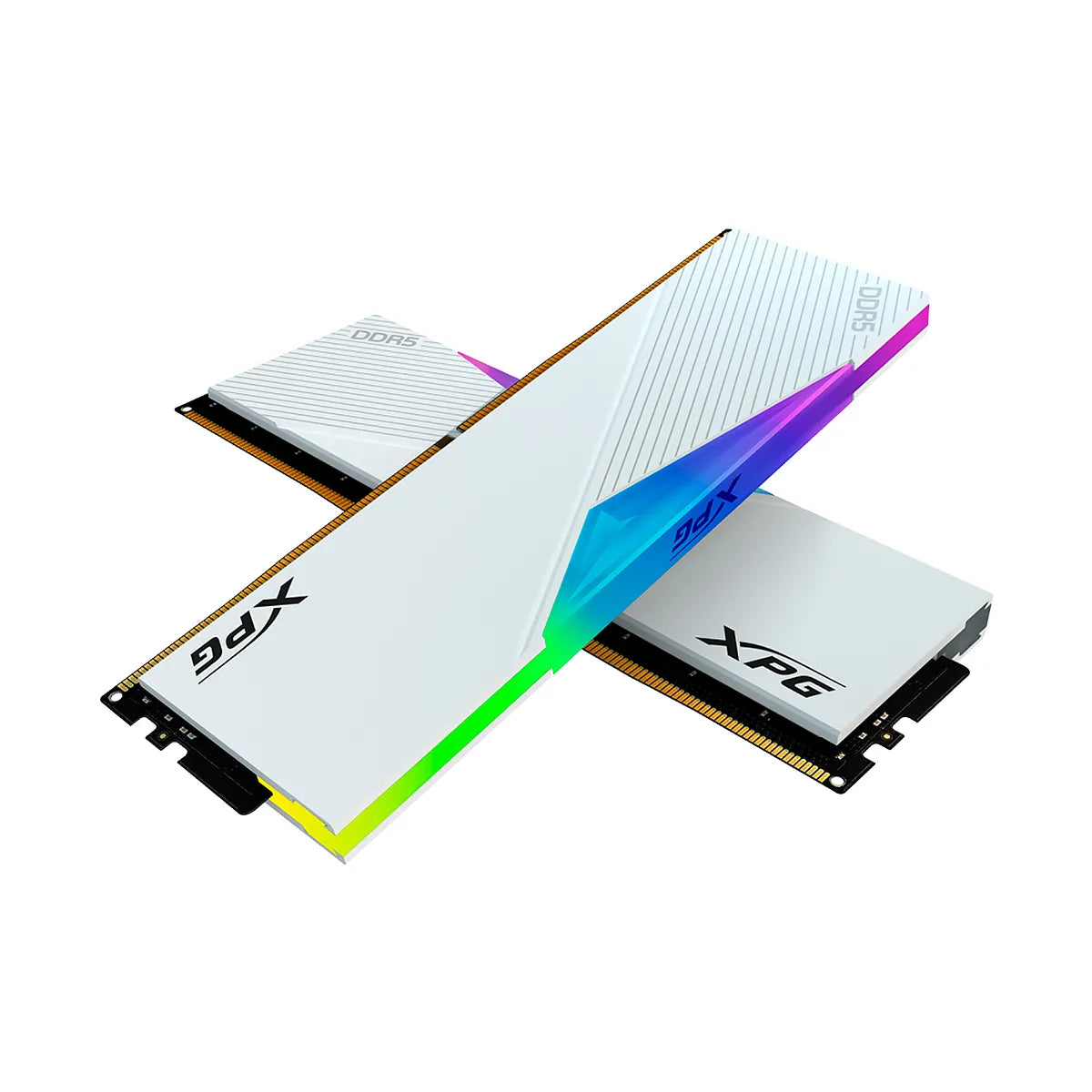 DIMM ADATA XPG LANCER RGB 16GB 1X16 DDR5-6400Mhz 288Pin DDR5 CL32 White