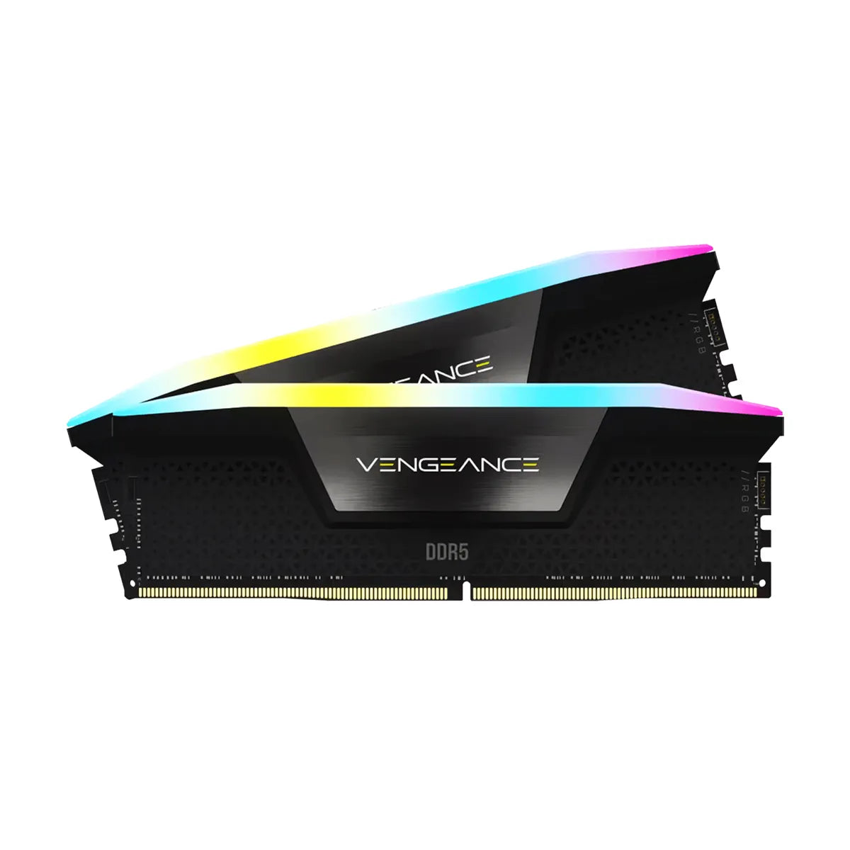 DIMM CORSAIR RGB 32GB VENGEANCE 2X16GB DDR5 5200MHZ C40 BLACK