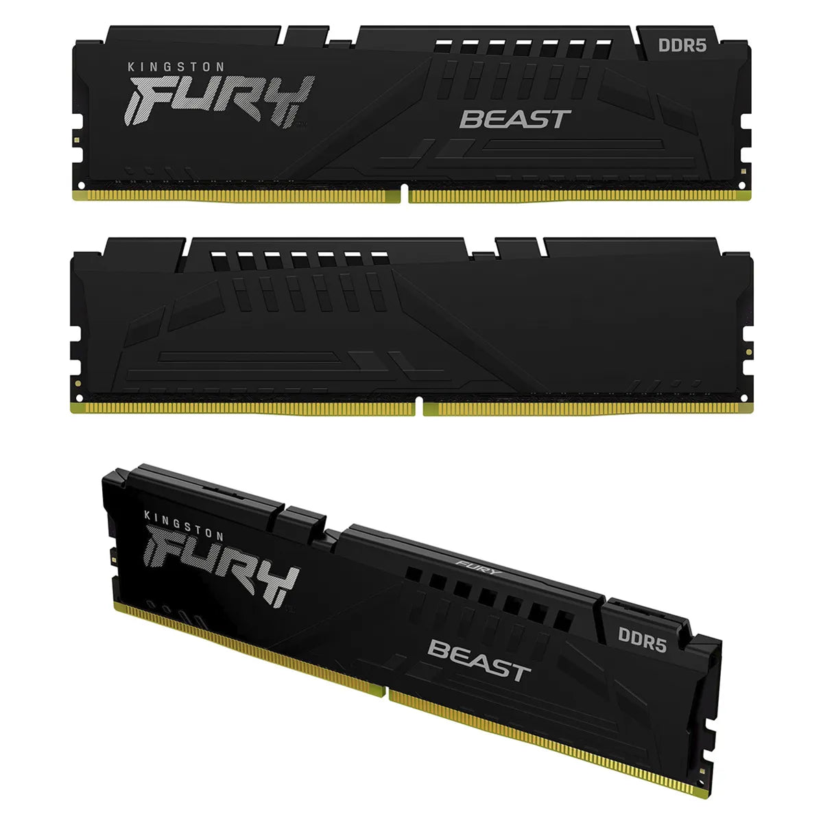 DIMM KINGSTON FURY BEAST NEGRO 16GB DDR5-4800 CL38 288-PIN