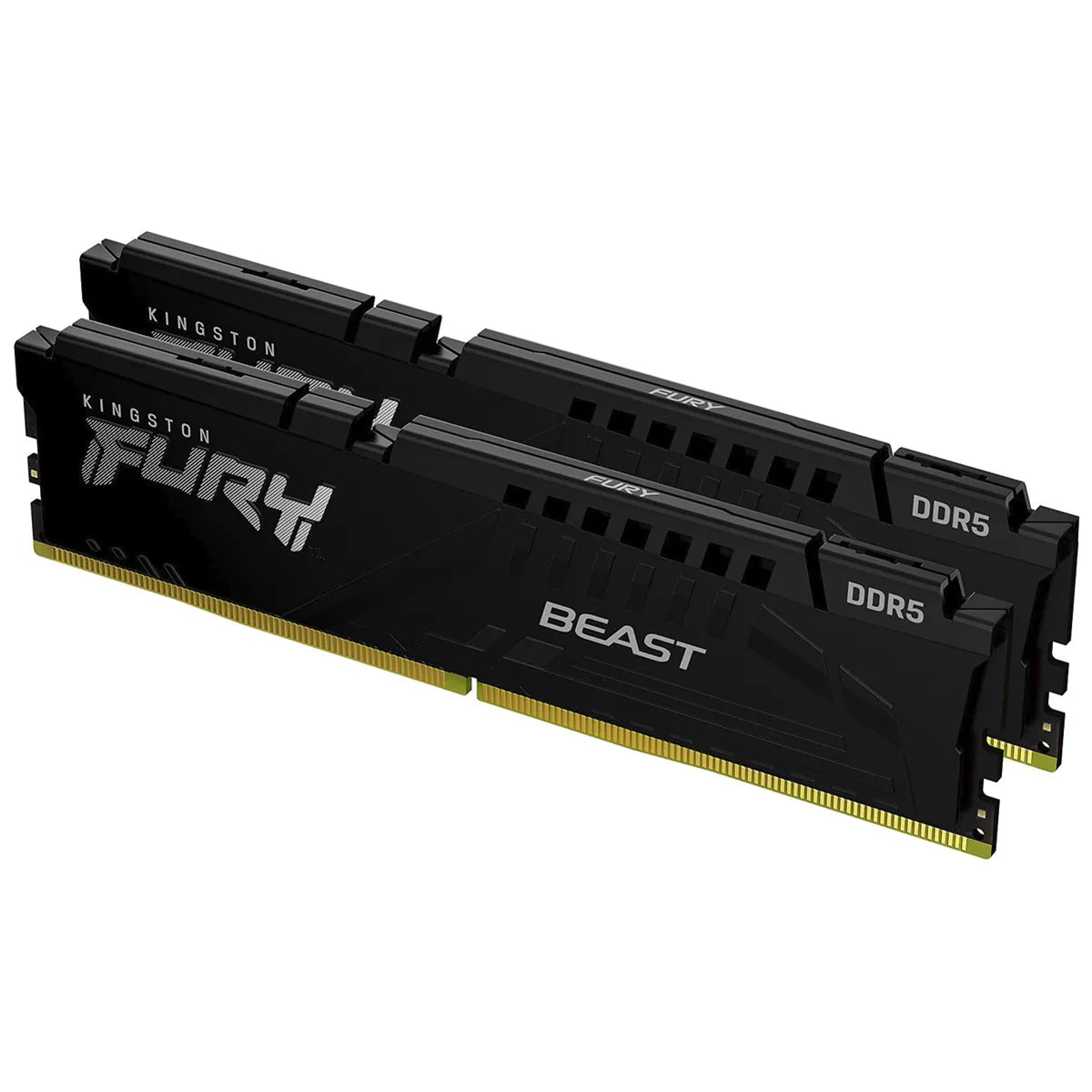 DIMM KINGSTON FURY BEAST NEGRO 32GB 2X16GB-64BIT DDR5-4800 CL38 288-PIN