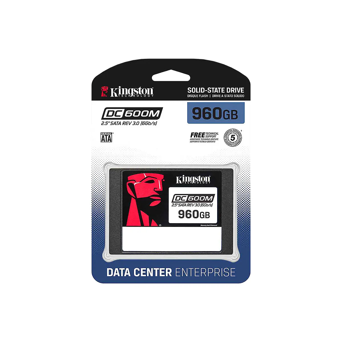 HDD KINGSTON DC600M SATA SSDs 2.5Inch 3D TLC SATA III