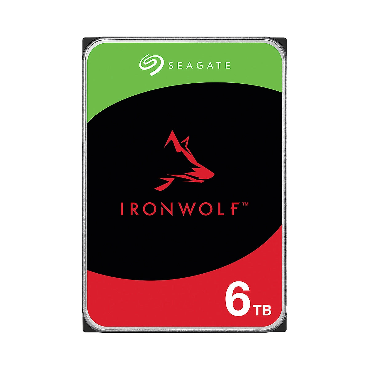 HDD SEAGATE IRONWOLF ST6000VN001 6TB 3.5Inch 5400RPM 256MB SATA 6Gbps NAS 3Y