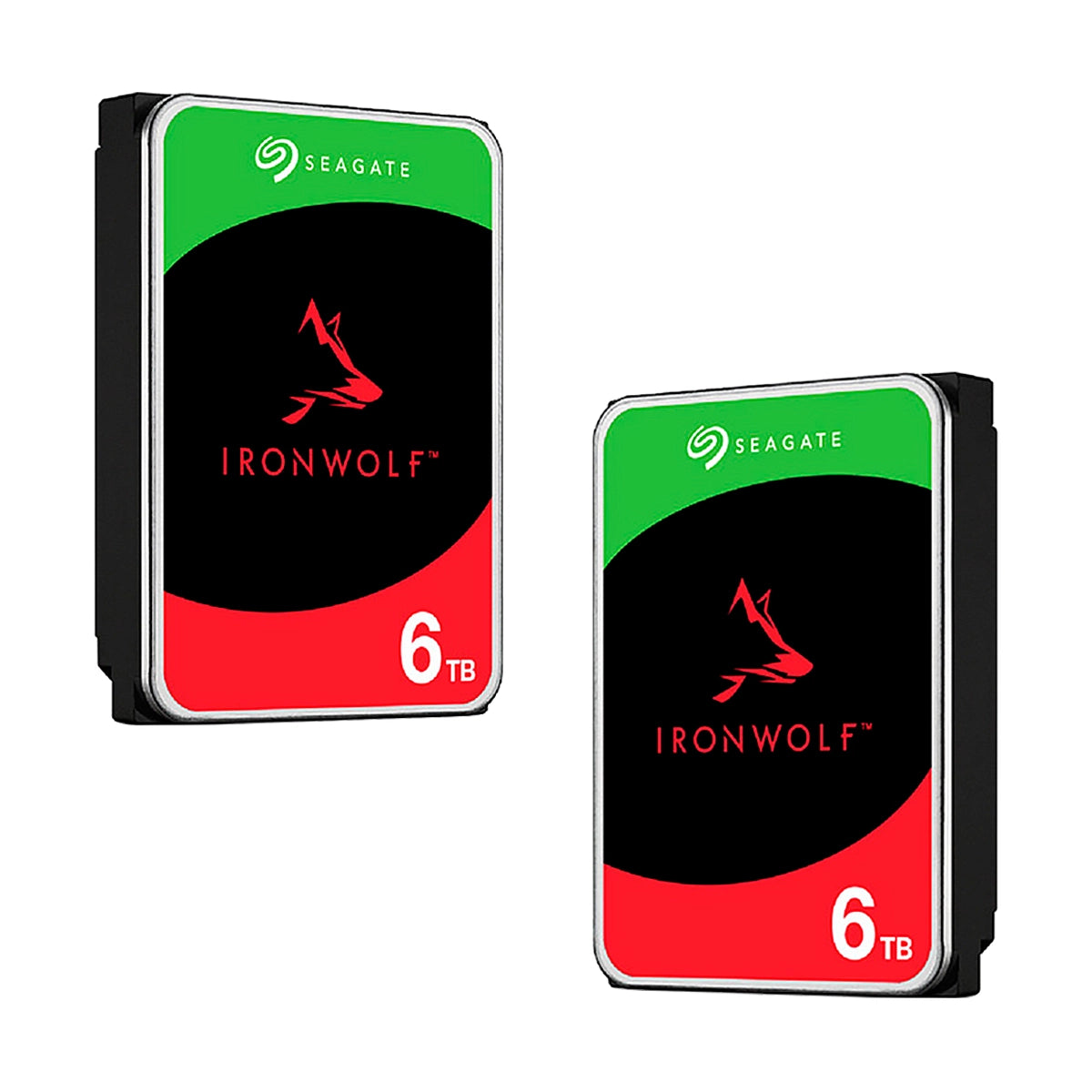 HDD SEAGATE IRONWOLF ST6000VN001 6TB 3.5Inch 5400RPM 256MB SATA 6Gbps NAS 3Y