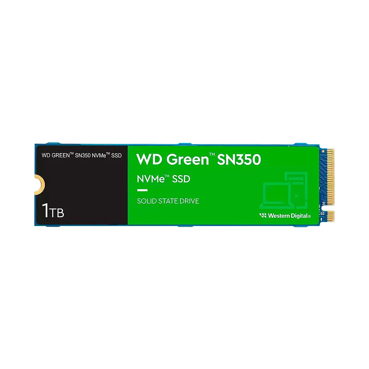 SSD Western Digital M.2 250GB SN350 NVMe Green