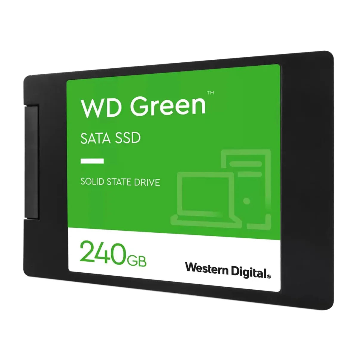 SSD Western Digital 240GB L3.96-W2.75-H0.28 SATA3 545MB-s Green