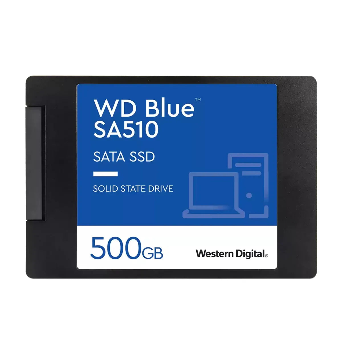 SOLID STATE DRIVE WESTERN DIGITAL 500GB INTERNO 2.5INCH SA510 7MM SATA III 560MB-S BLUE