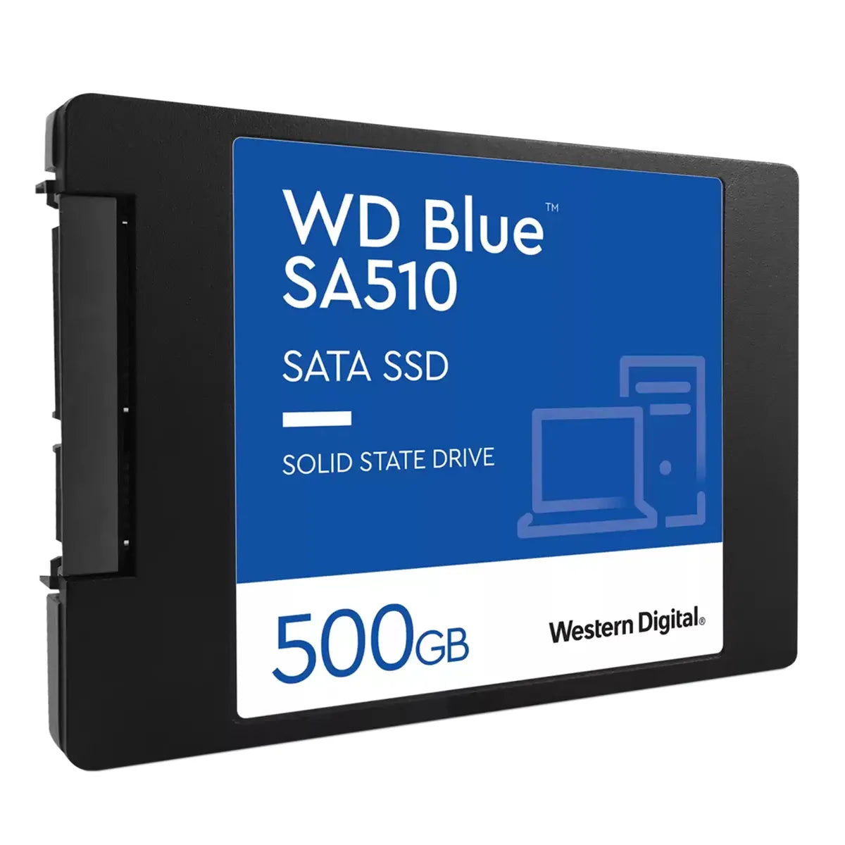 SOLID STATE DRIVE WESTERN DIGITAL 500GB INTERNO 2.5INCH SA510 7MM SATA III 560MB-S BLUE