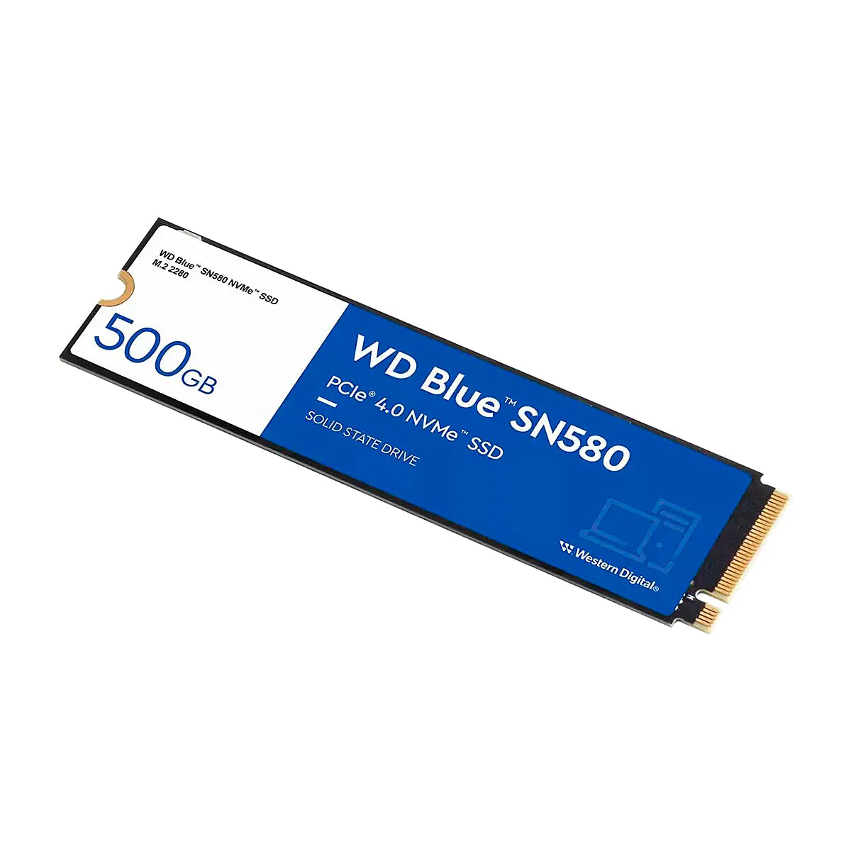 SSD WD SN580 NVMe Gen4X4 PCIe Gen. 4.0 M.2 2280 hasta 4000MB-s Blue