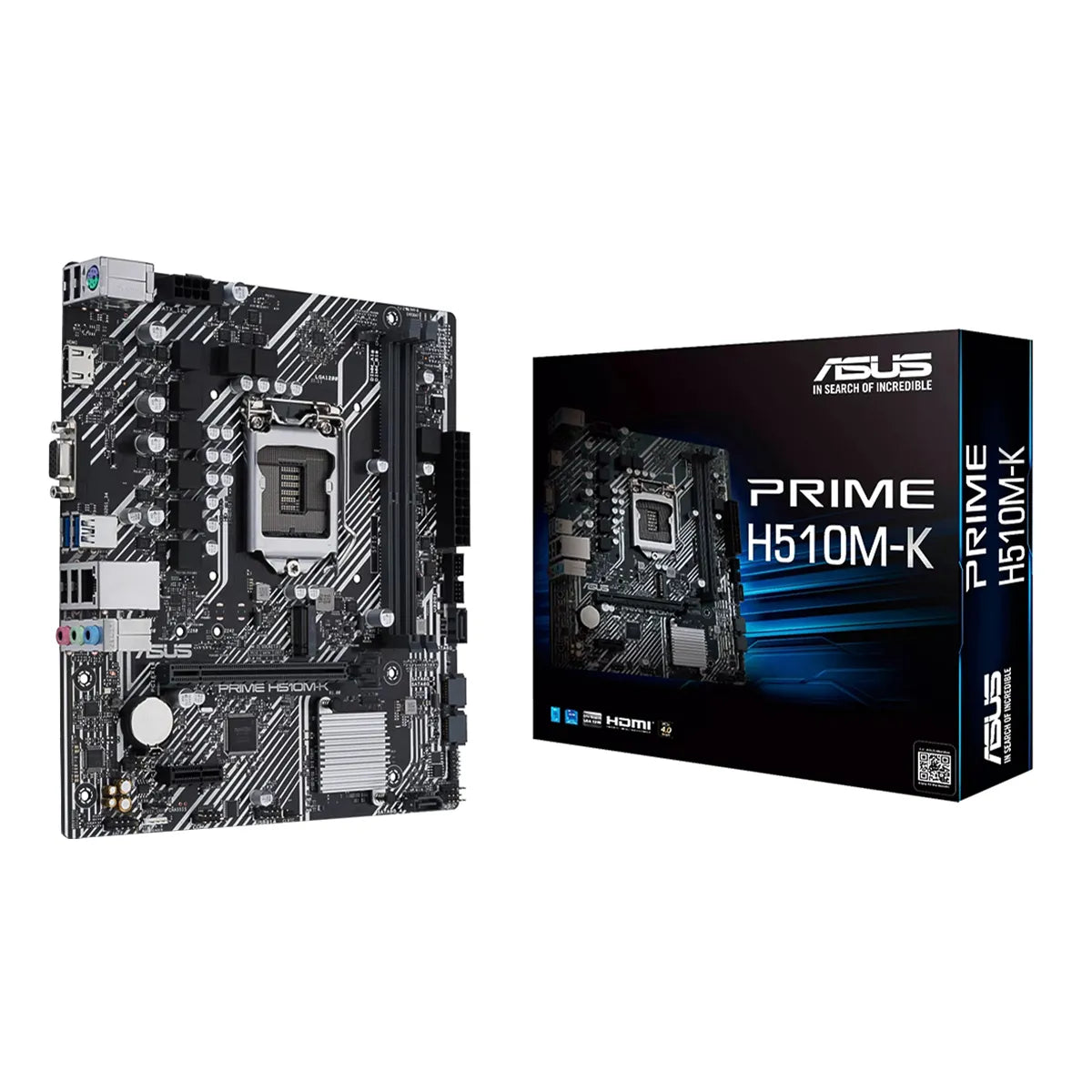 MBO ASUS PRIME H510M-K 11TH LGA1200 DDR4-3200 D-SUB HDMI M.2 USB3.2 PCIE4.0 MATX