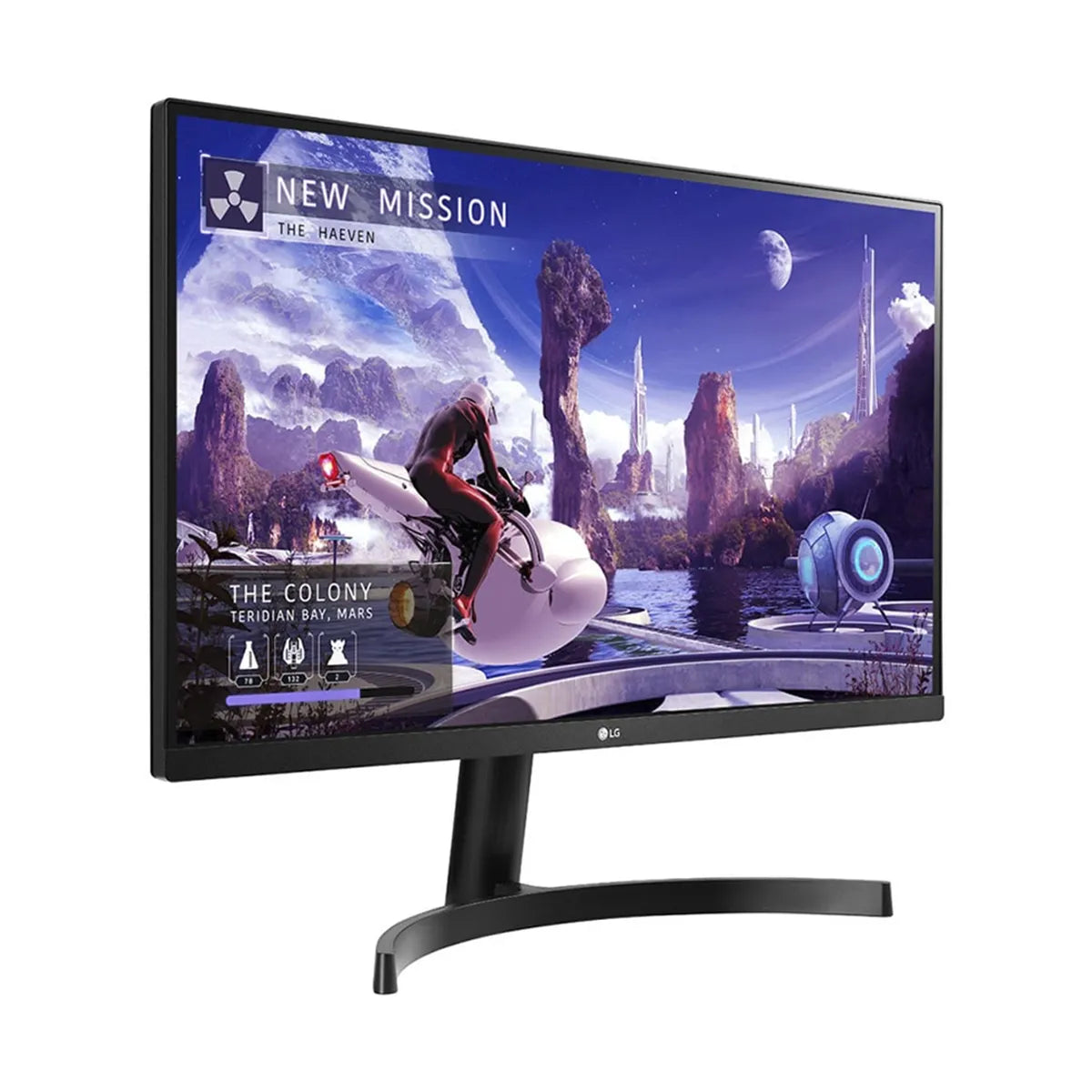 MONITOR LG 27Inc QHD IPS 2560x1440 2HDMI DP FreeSync Negro