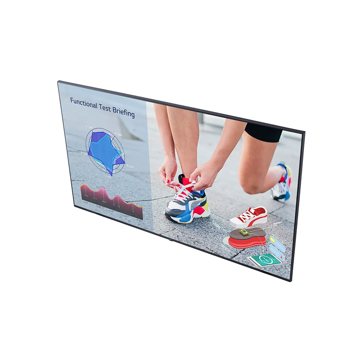 MONITOR LG 55Inc. Commercial Display IPS-ULTRA-HD-3840x2160 webOS UHD Signage 3XHDMI Negro