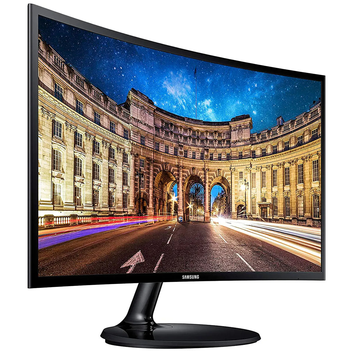 MONITOR SAMSUNG 24Inc. Curved 1.8m Full HD HDMI D-Sub Negro High Glossy