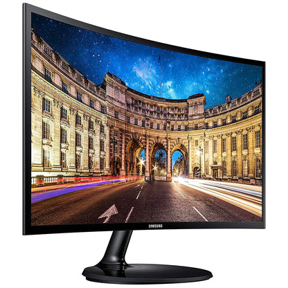 MONITOR SAMSUNG 24Inc. Curved 1.8m Full HD HDMI D-Sub Negro High Glossy