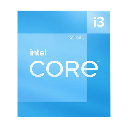 PROC. INTEL CORE I3-12100 12Gen 3.30-4.30GHz 4Nucleos 8Hilos 5MB DDR4-3200 UHD730 LGA1700