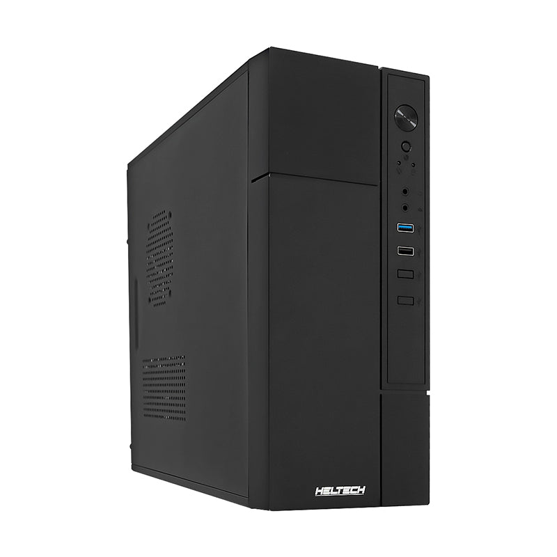 Case HELTECH SX-9822 SLIM + Fuente de Poder MATX