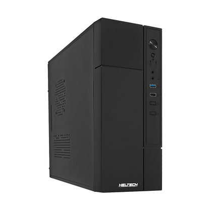 Case HELTECH SX-9822 SLIM + Fuente de Poder MATX