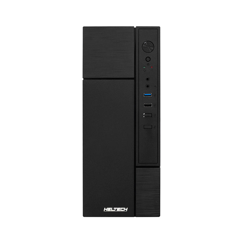 Case HELTECH SX-9822 SLIM + Fuente de Poder MATX