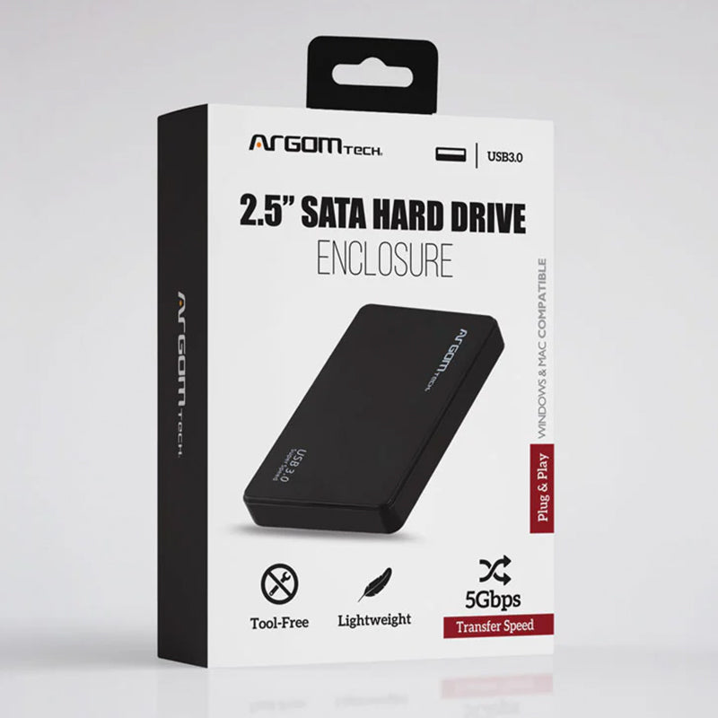 Enclosure ARGOM 2.5" SATA USB 3.0