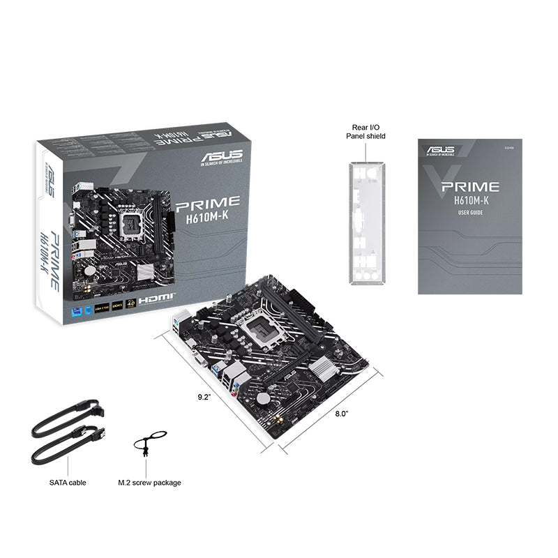 Mainboard ASUS PRIME H610M-K - LGA1700